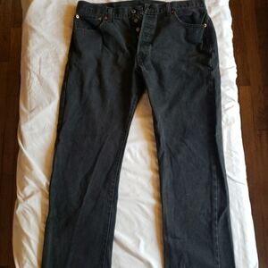 Mens Black Levi's 34 x 30